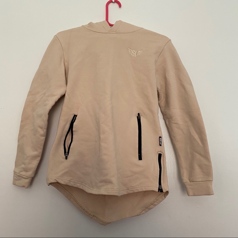 Size Up Apparel Tan Hoodie